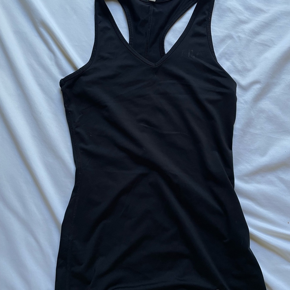 Black Fila Workout Tank Top